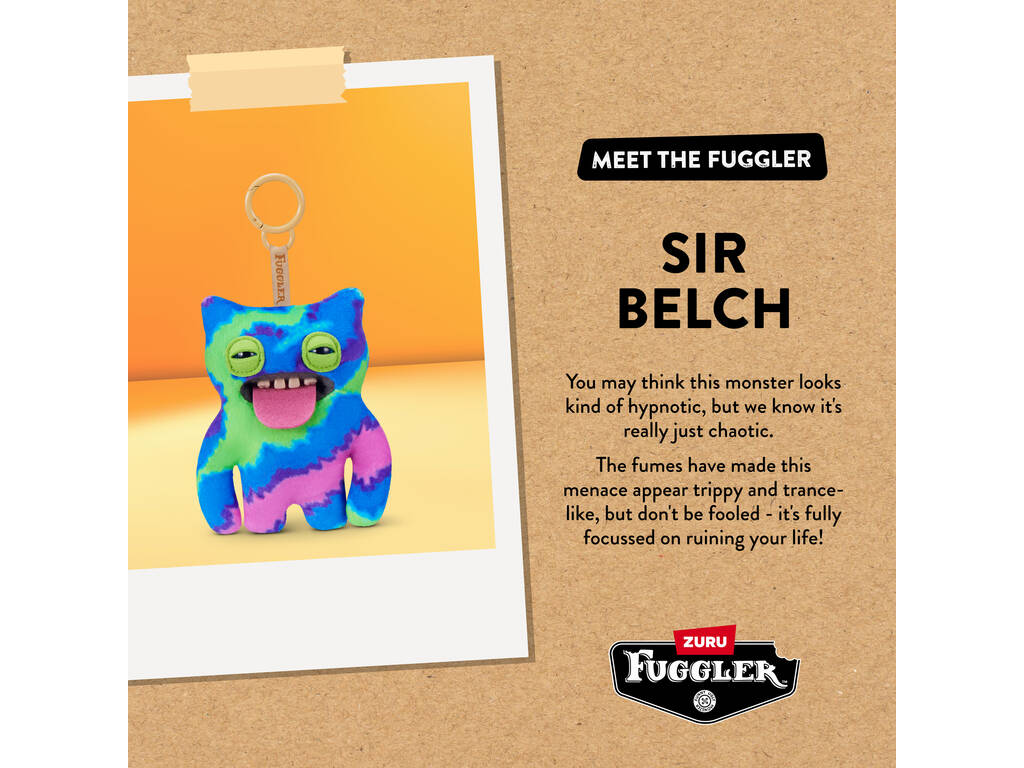 Zuru Fuggler Llavero de Peluche de 12 cm
