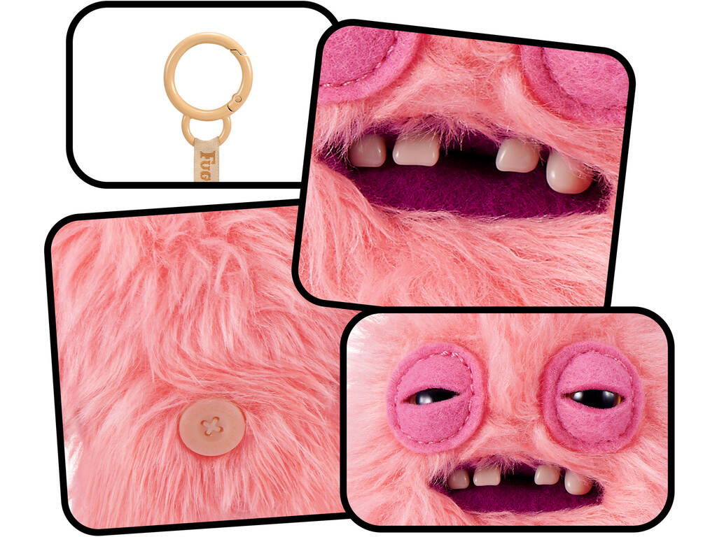 Zuru Fuggler Bob Esponja Llavero de Peluche Personaje de 12 cm