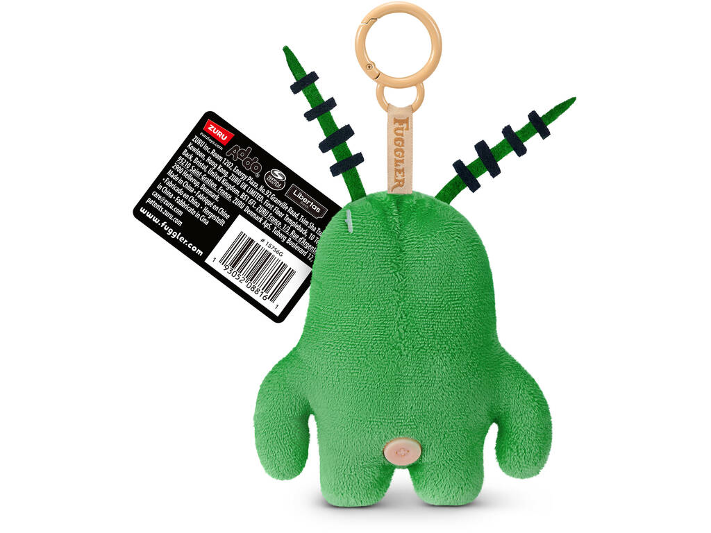 Zuru Fuggler Bob Esponja Llavero de Peluche Personaje de 12 cm