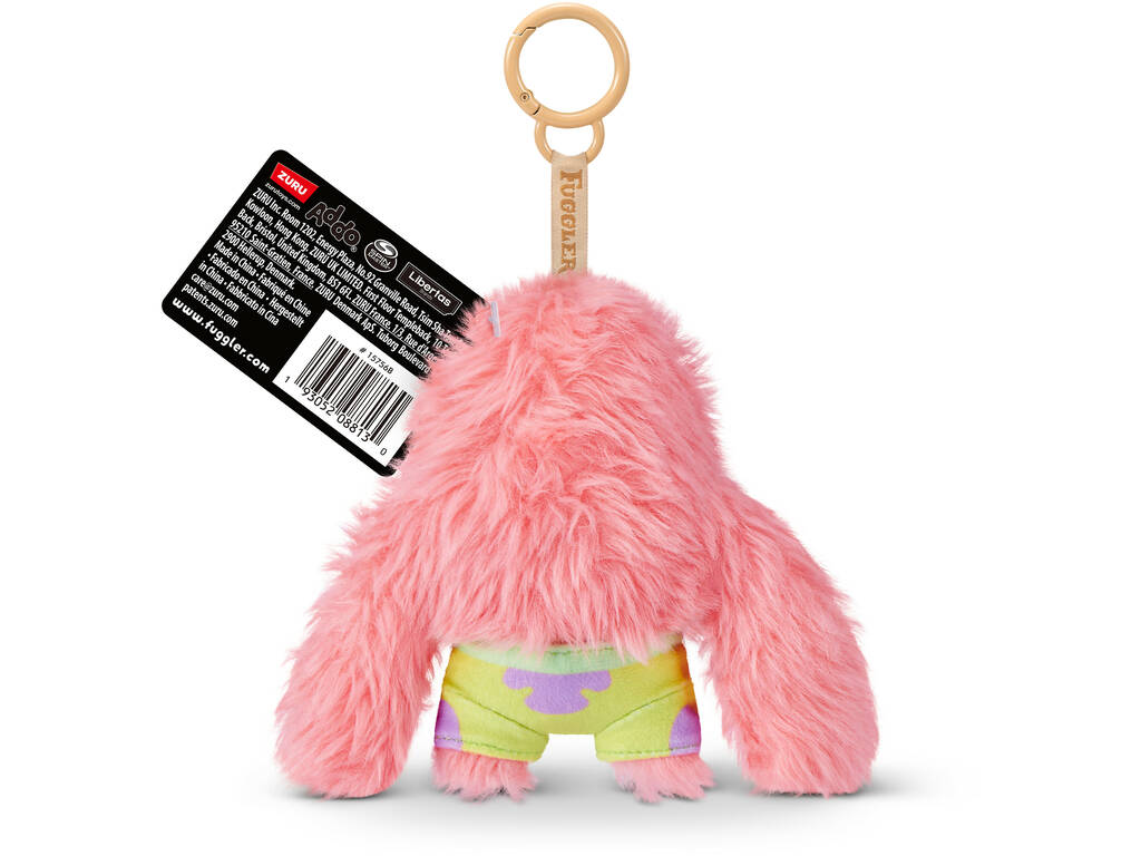 Zuru Fuggler Bob Esponja Llavero de Peluche Personaje de 12 cm