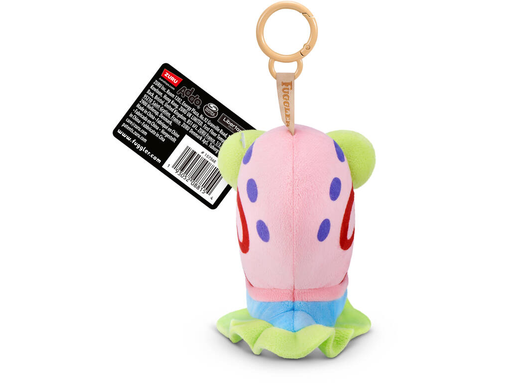 Zuru Fuggler Bob Esponja Llavero de Peluche Personaje de 12 cm