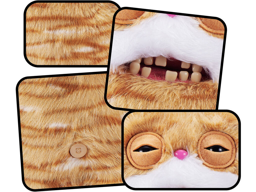 Zuru Fuggler Alley Cats Peluche de 22 cm
