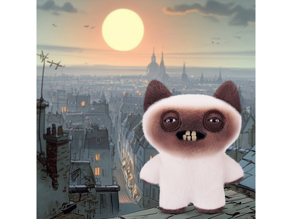 Zuru Fuggler Alley Cats Peluche de 22 cm