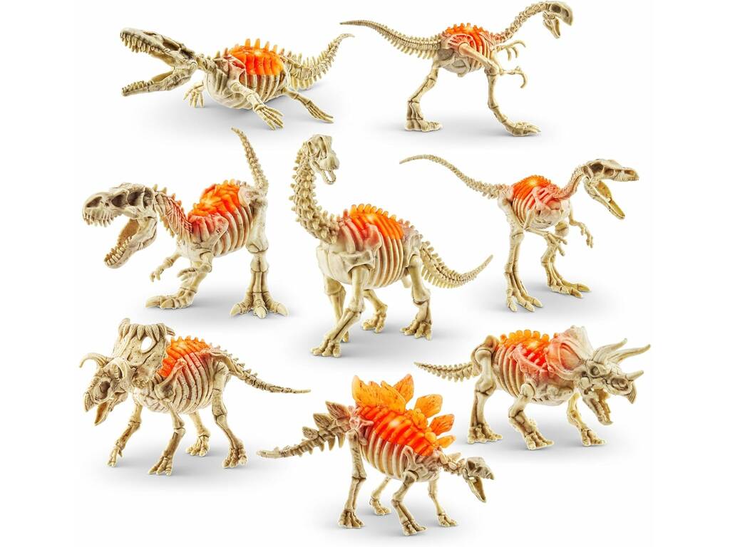 Zuru Robo Alive Huevo Sorpresa Dino Fossil Find con Figura y Accesorios
