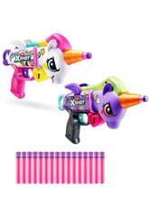 Zuru X-Shot Pack 2 Lanceurs de fléchettes Blastercorn Double Rizz avec 32 flèches