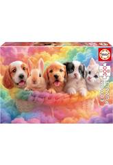 Puzzle 300 Amigos do Cesto