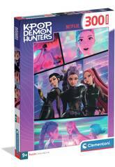 Puzzle Super 300 K-Pop Demon Hunters Rumi, Zoey y Mira