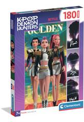 Puzzle Super 180 K-Pop Demon Hunters Golden Rumi, Zoey y Mira
