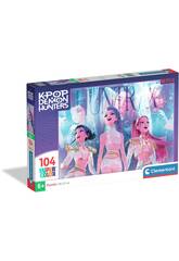 Puzzle SuperColor 104 K-Pop Demon Hunters Rumi, Zoey e Mira