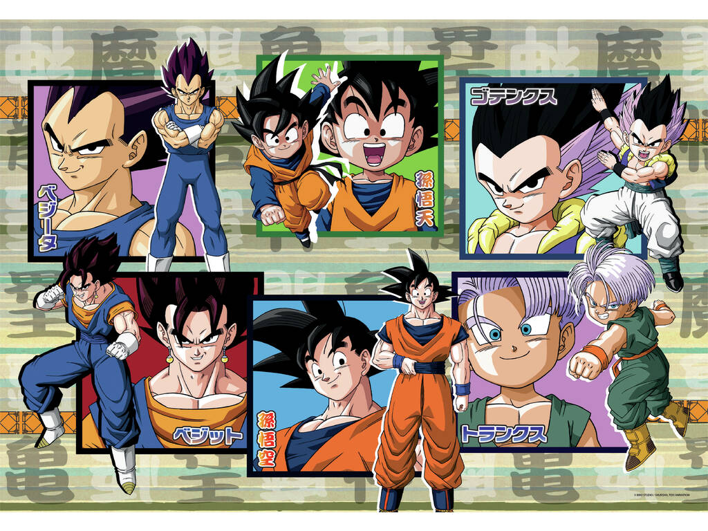 Puzzle 104 Super Color Dragon Ball Z