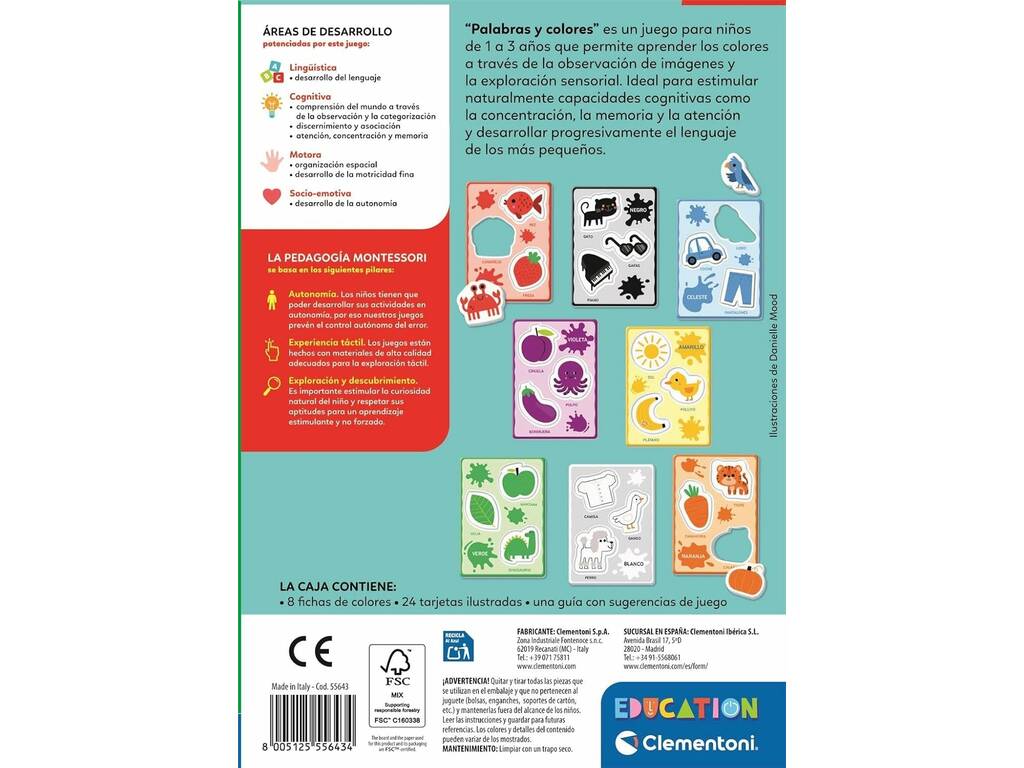 Palabras y Colores Montessori - imagen 2