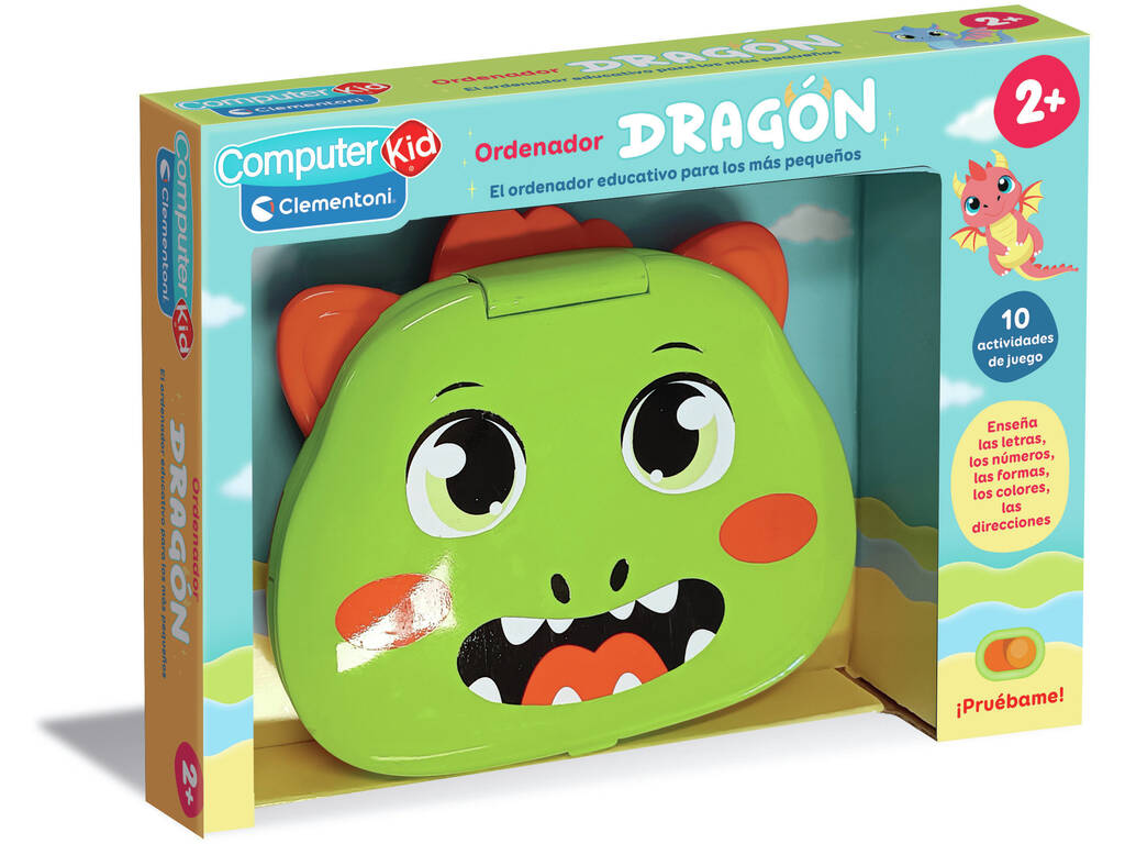 Ordinateur éducatif Dragon avec 10 activités