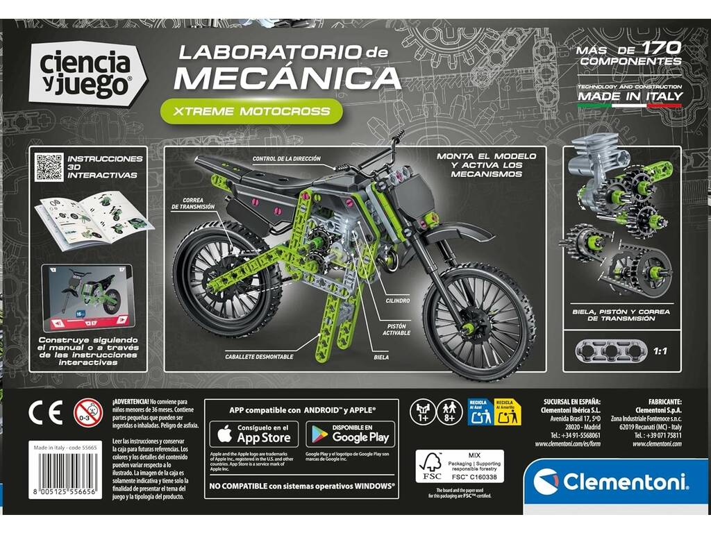 Science et jeu Xtreme Motocross Mechanics Lab