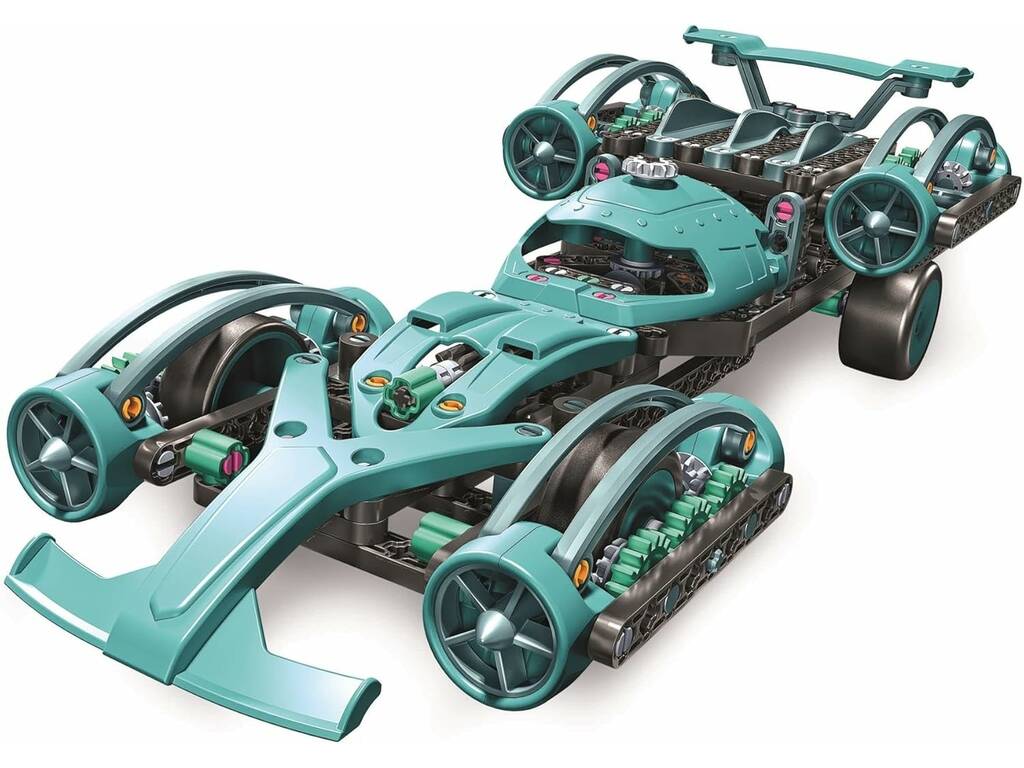 Ciência e Jogo Laboratório de Mecânica Carro Supersónico 2 em 1