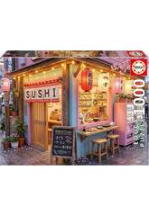 Puzzle 1000 pièces Kawaii Sushi