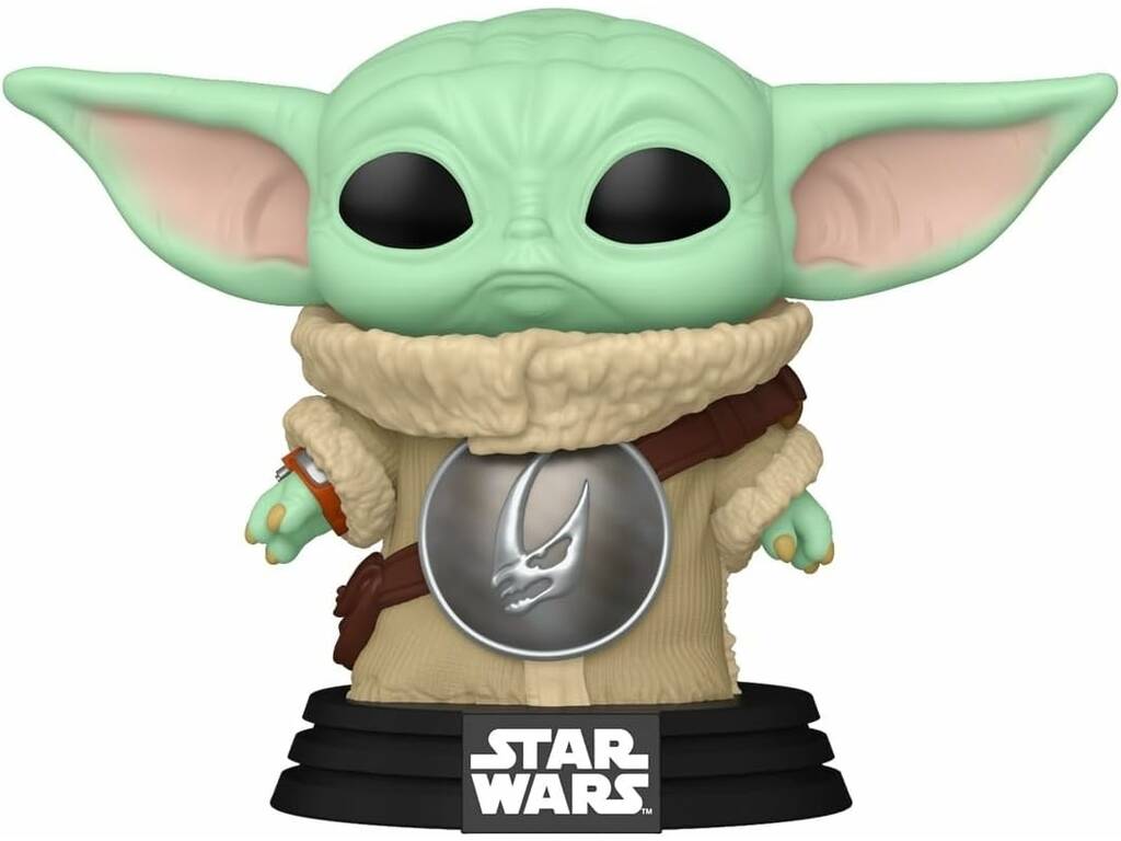 Funko Pop Star Wars The Mandalorian And Grogu Figura Grogu con Cabeza Oscilante