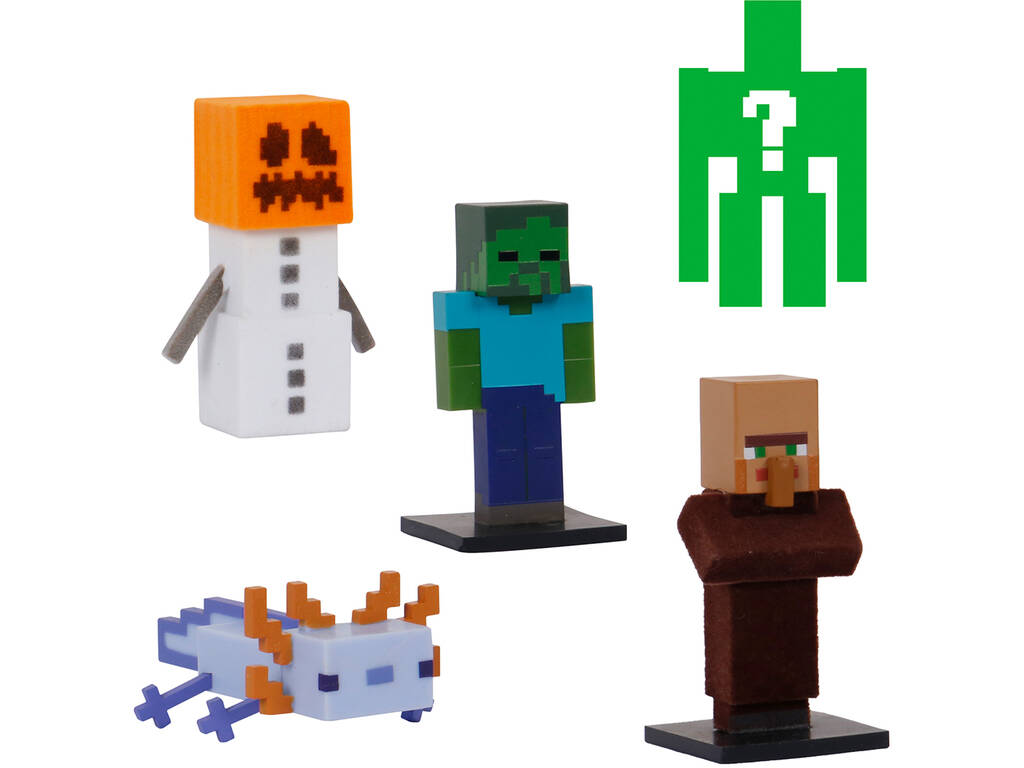 Minecraft Toppeez Edición Especial Blister con 5 Figuras