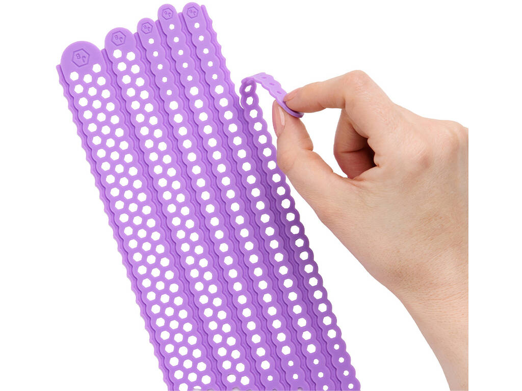 Jelly Bands Pack Pulseras de la Amistad con 200 Charms