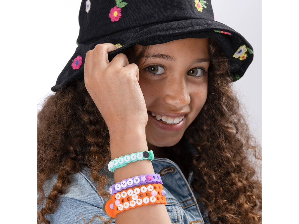 Jelly Bands Pack Pulseras de la Amistad con 200 Charms
