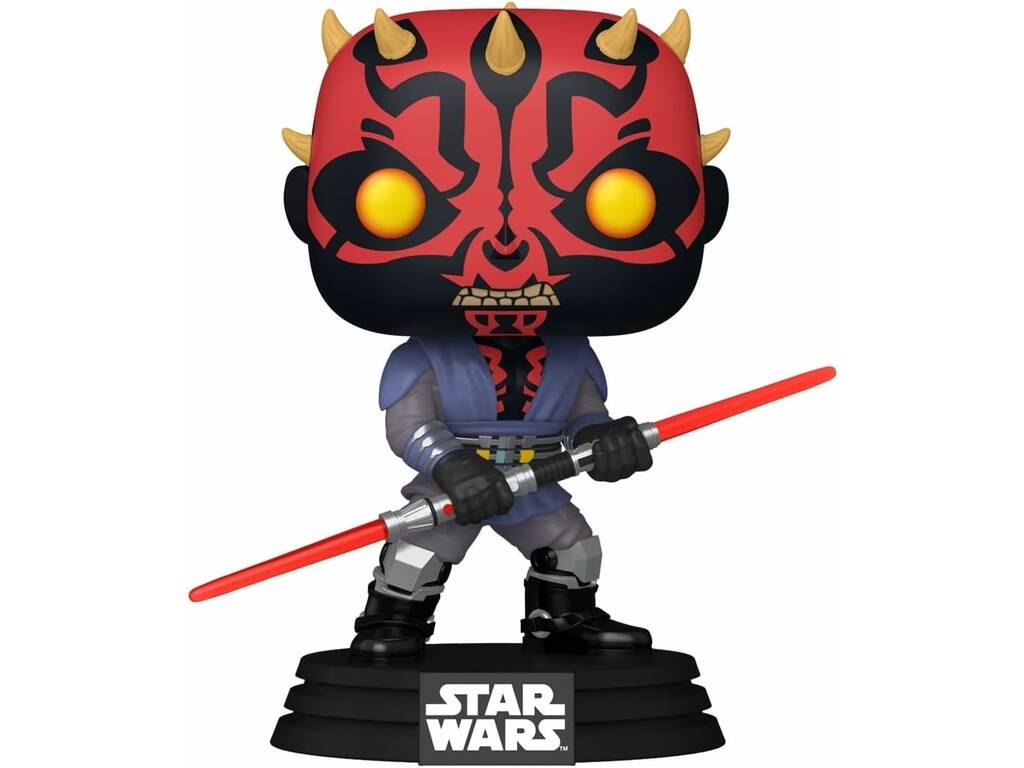 Funko Pop Star Wars Maul Shadow Lord Figura Maul con Cabeza Oscilante