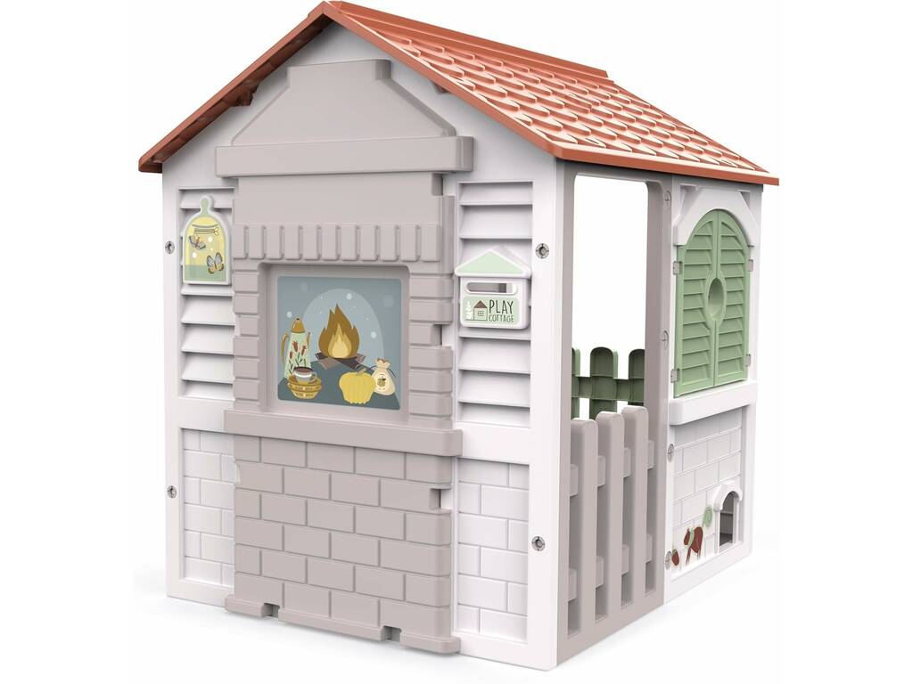 Casa Infantil Play Cottage de 104x84x103 cm con Luz y Sonidos
