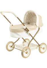 Poussette pour poupées 2 en 1 Reborn de Paris pliable, 56 x 37 x 56 cm, avec sac