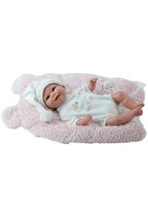 Poupée Reborn Mar de 35 cm avec tétine et coussin