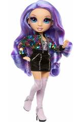 Rainbow High Style Icons La poupée Violet Willow avec 2 tenues
