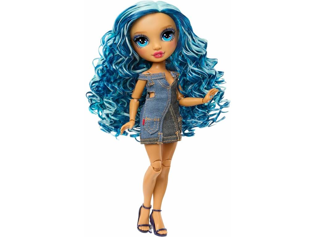 Rainbow High Style Icons Muñeca Skyler Bradshaw con 2 Looks
