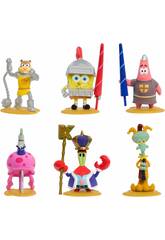 SpongeBob lot de 6 figurines de collection de 8 cm