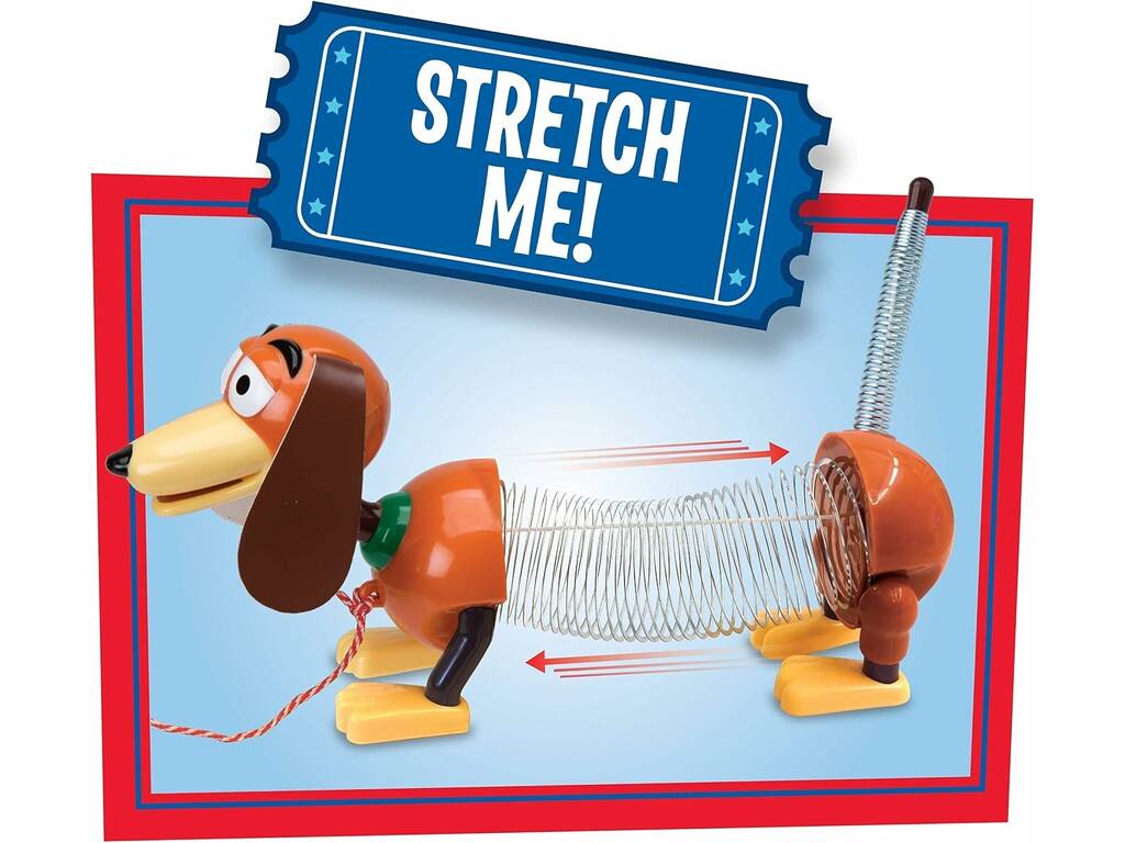 Toy Story Juguete de Tracción Slinky Dog de 30 cm