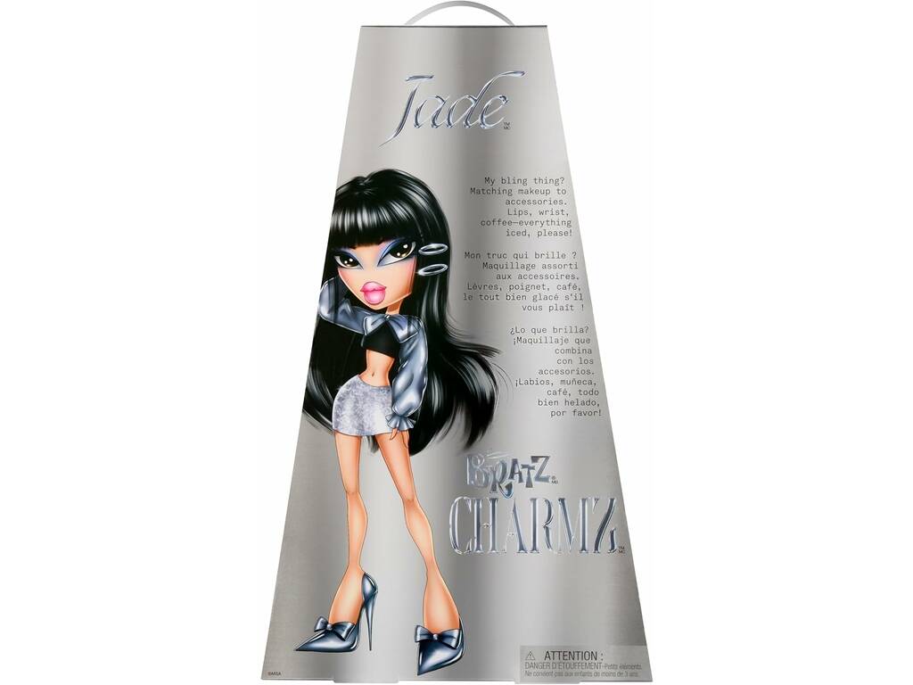 Bratz Charmz Muñeca Jade con Cadena y Charm