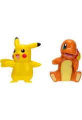 Pack de 2 figurines Pokémon Battle Ready