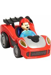 Disney Jr. Mickey Mouse Clubhouse Voiture de pilote Rapide et brillante de 18 cm