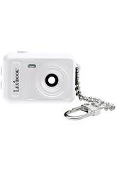 Mini caméra numérique Starcam blanche de 4,5 cm en forme de porte-clés avec écran