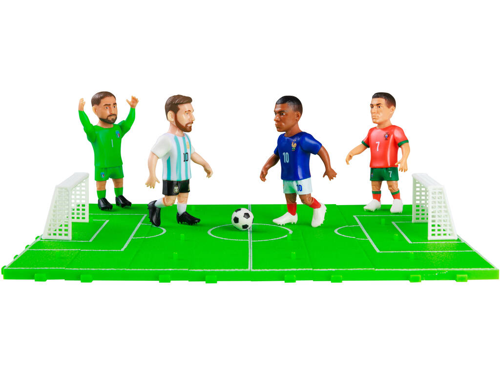Supergoal Mundial 26 Bota Dourada com Figura de Futebolista e Acessórios