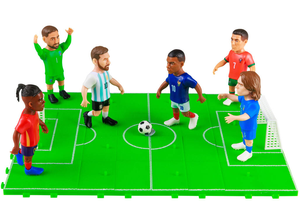 Supergoal Mundial 26 Bota Dourada com Figura de Futebolista e Acessórios