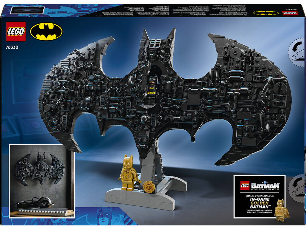 Lego Batman DC Logotipo de Batman