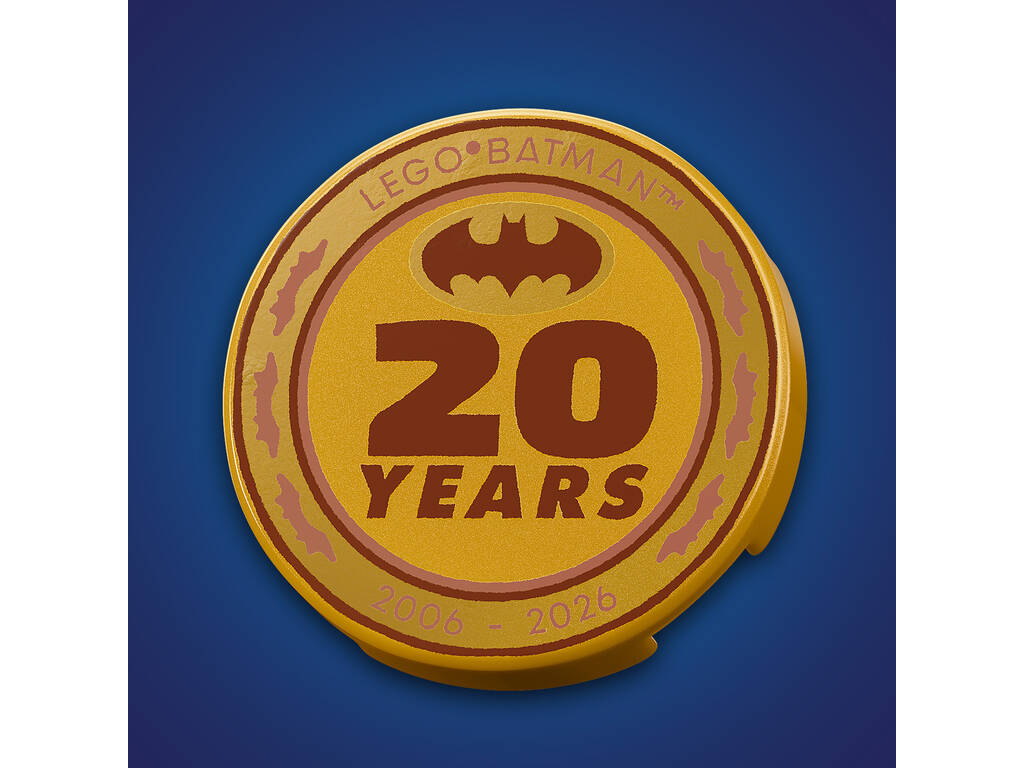 Lego Batman DC Logotipo de Batman