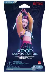 K-Pop Demon Hunters Collectible Trading Cards Energy Edition Sobre en Blíster con 8 Cards