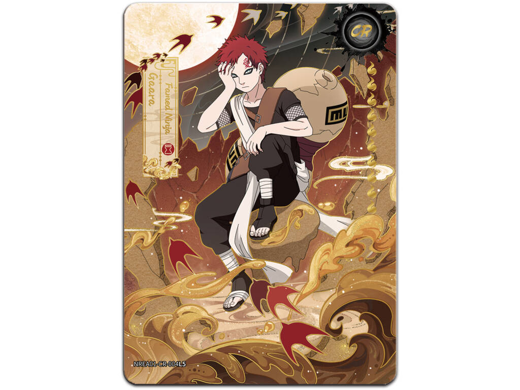 Naruto Smriti Collectible Cards Earth Scroll Sobre em Blíster com 8 Cards 