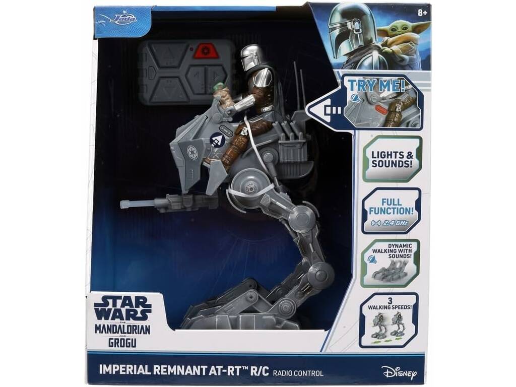 Star Wars The Mandalorian And Grogu Radio Control Imperial Remnant AT-RT de 29 cm