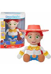 Toy Story Puppetronics Plüsch Jessie 22 cm mit realistischen Geräuschen und Bewegungen