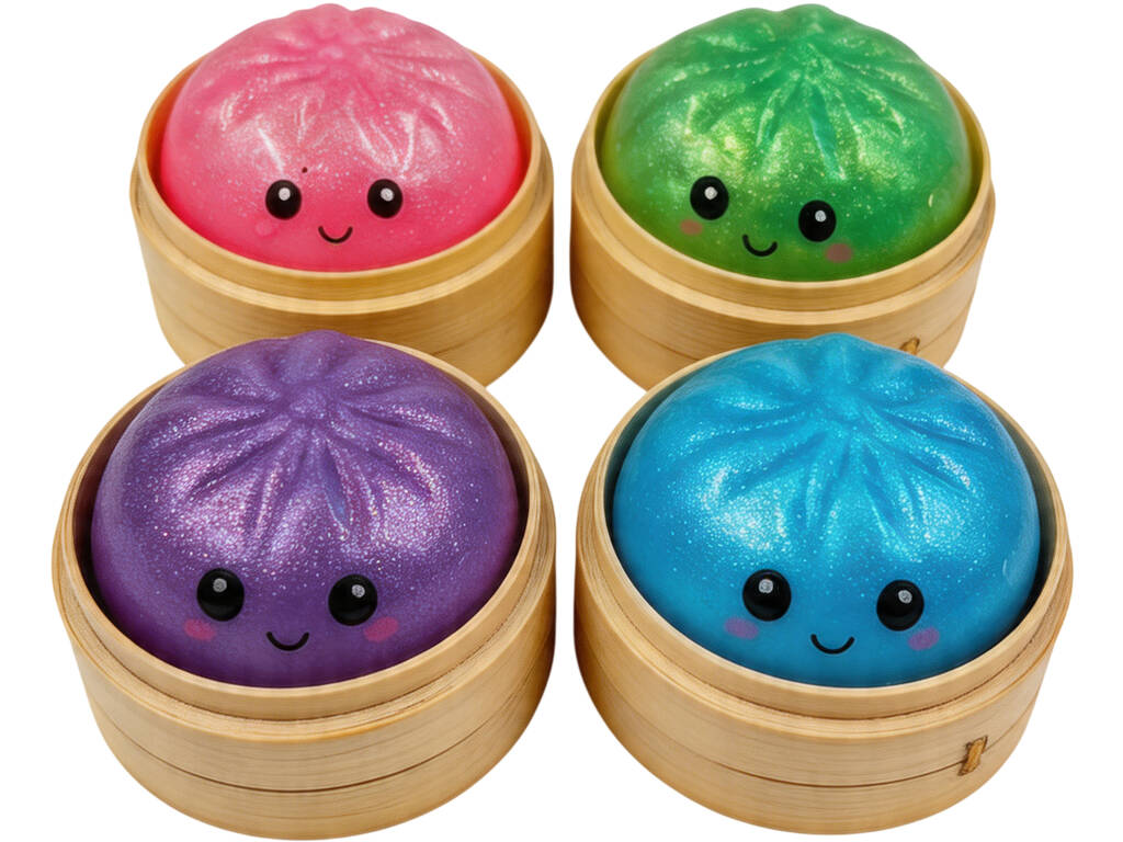 Dumpling Squishy Sugar Unidade Surpresa de 10 cm