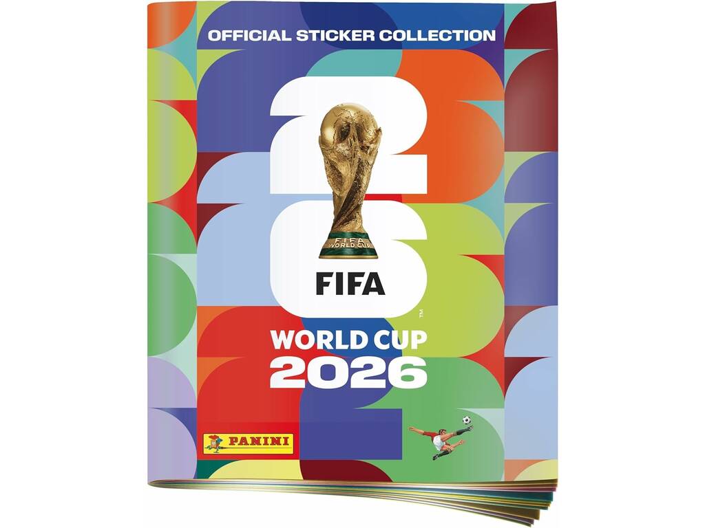 FIFA World Cup 2026 Starter Pack con álbum y 4 Sobres Panini