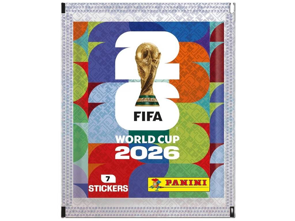 FIFA World Cup 2026 Starter Pack con álbum y 4 Sobres Panini