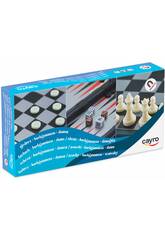 Échecs, backgammon et dames magnétiques