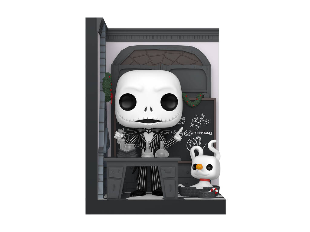 Funko Pop Nooks Disney Pesadilla Antes de Navidad Figura Jack Skellington en la Habitación