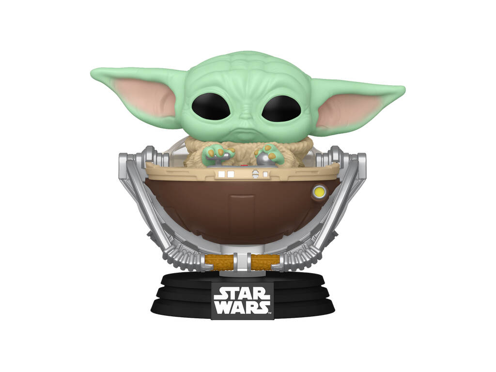 Funko Pop Star Wars The Mandalorian And Grogu Figura Grogu con Cabeza Oscilante