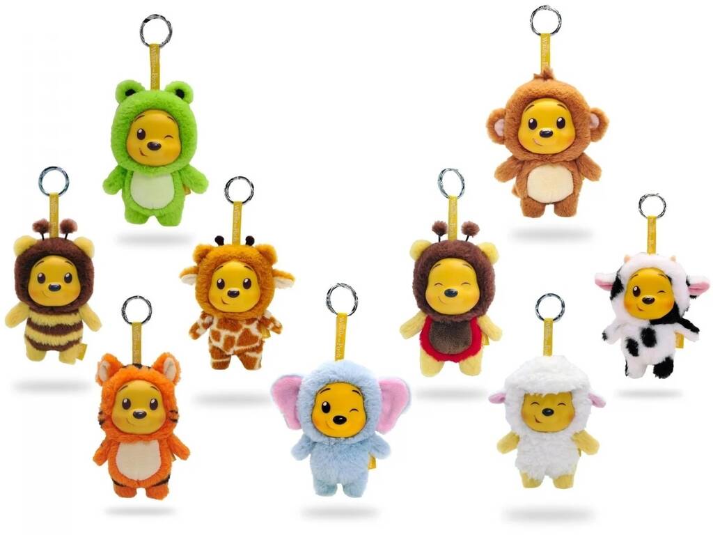Disney Yuyus Peluche Sorpresa Winnie The Pooh de 15 cm